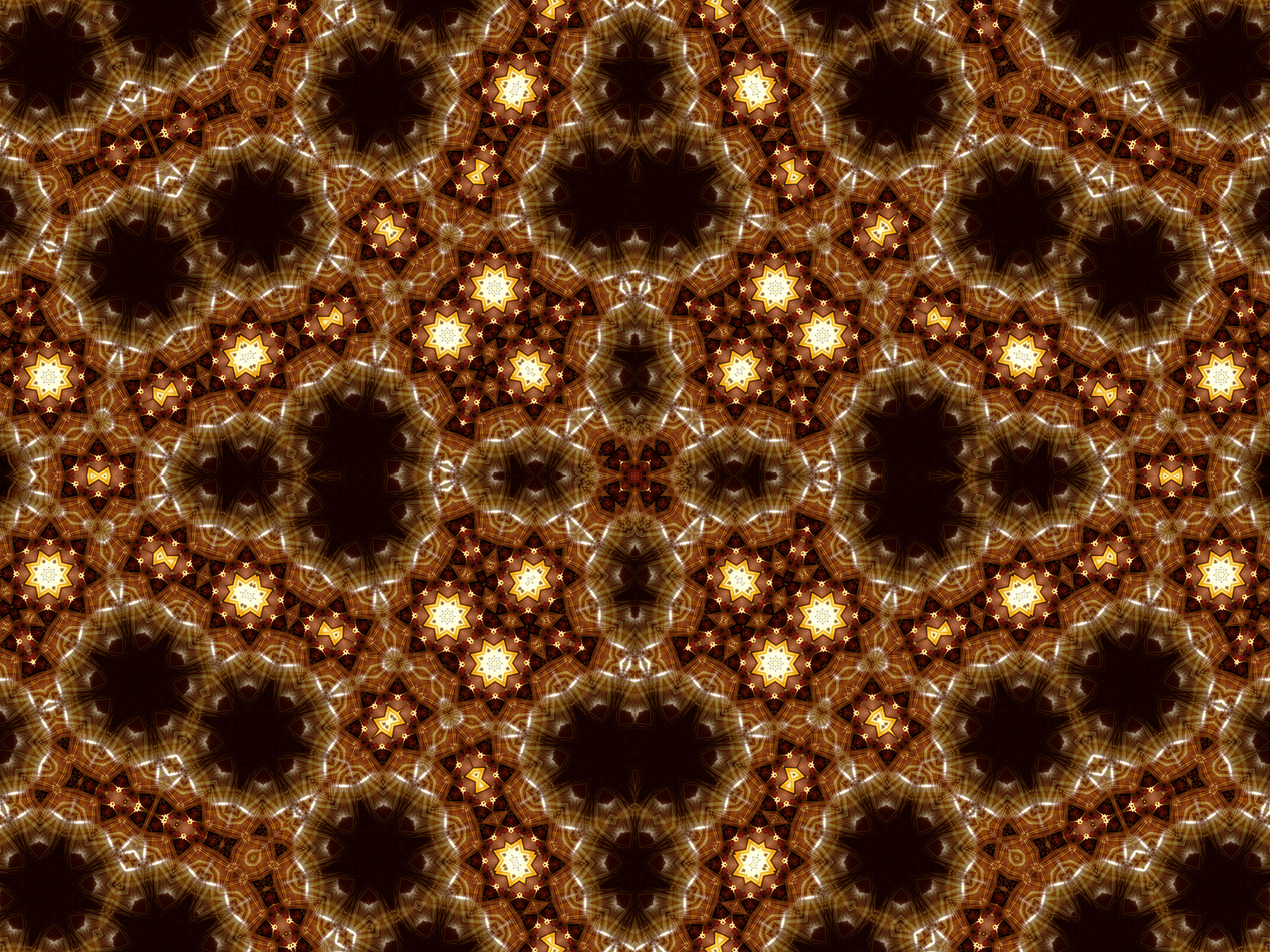 Kaleidoscopic geometric background design pattern