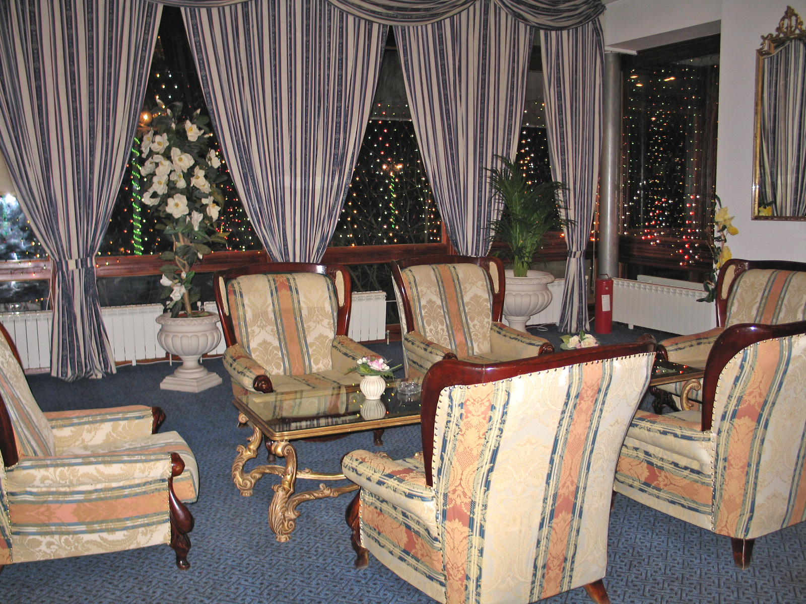 Hotel lounge in Turkey