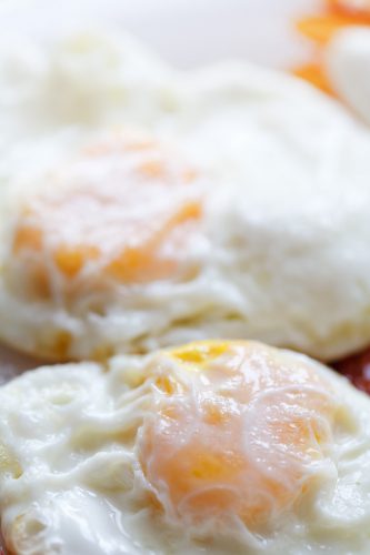 Fried eggs