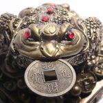 Chinese Feng Shui lucky money toad