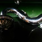 Gramophone arm from above