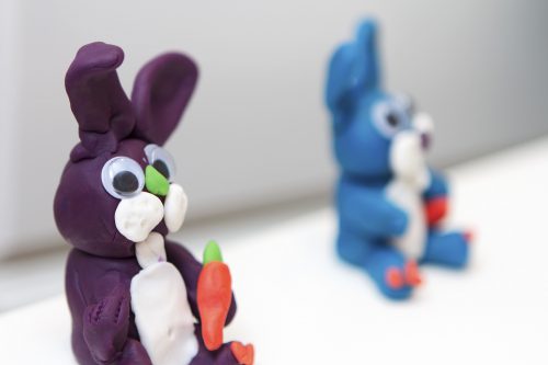 Dough rabbit