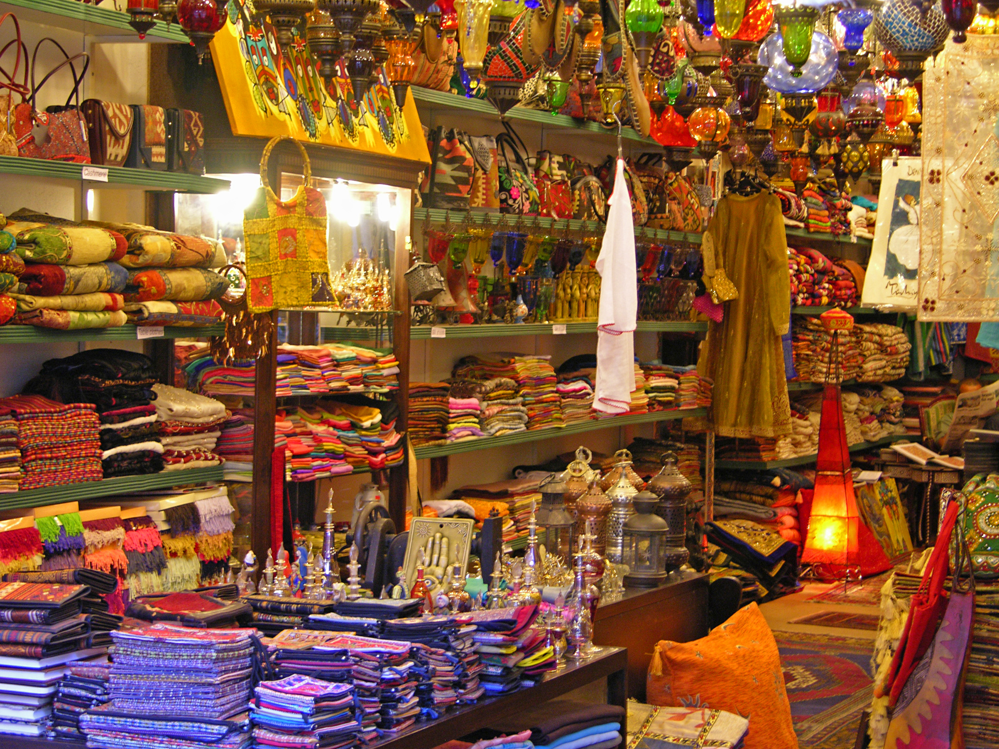 Souvenirs shop in Turkey